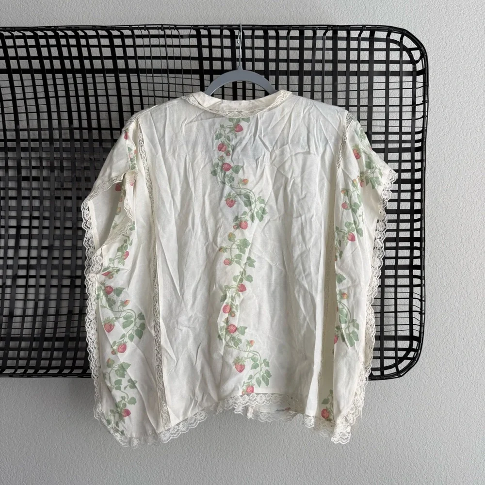 Free people marigold strawberry vine top - Picture 5 of 6